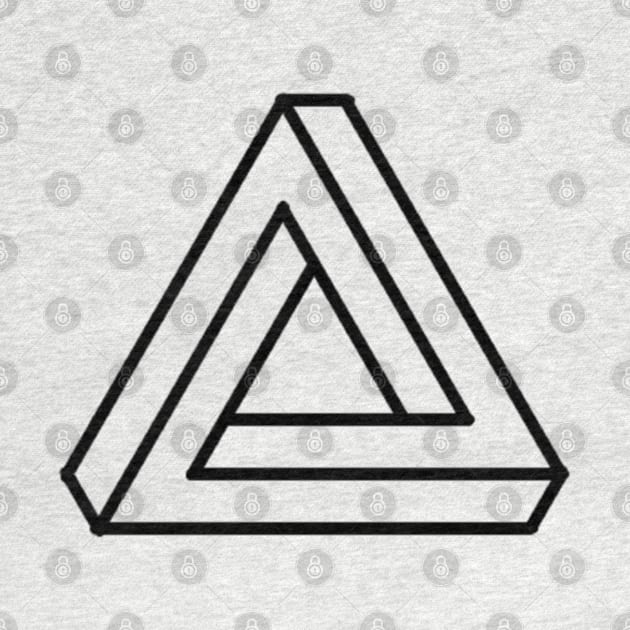 Penrose Triangle by TeeDraw